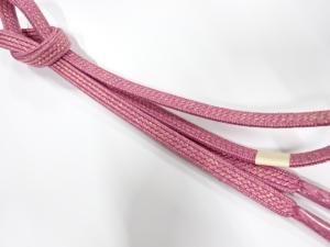 未使用品　正絹　手組帯締め